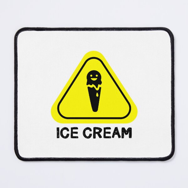 Item preview, Ice Cream Sign funny - yellow designed and sold by Rzera-.