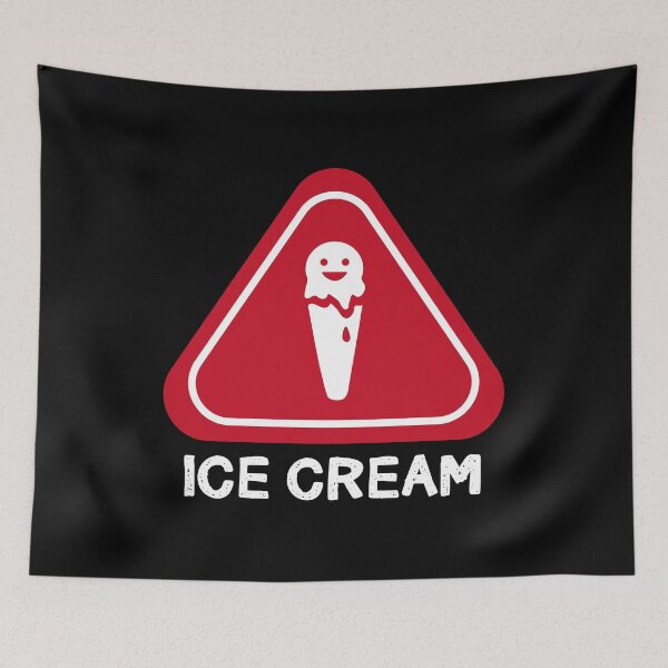 Item preview, Ice Cream Sign funny - red designed and sold by Rzera-.