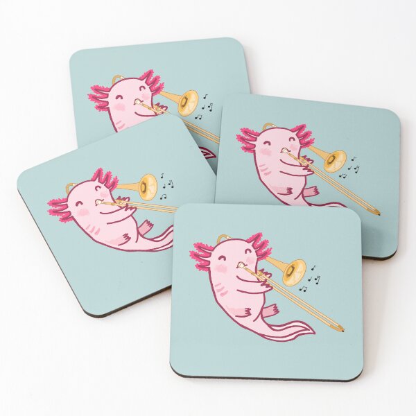 Item preview, Trombone Axolotl  designed and sold by SquishyFishies .