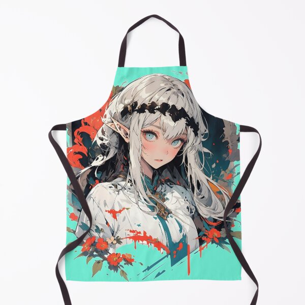 Item preview, silver hair elf girl with blue eyes designed and sold by Animepic222.
