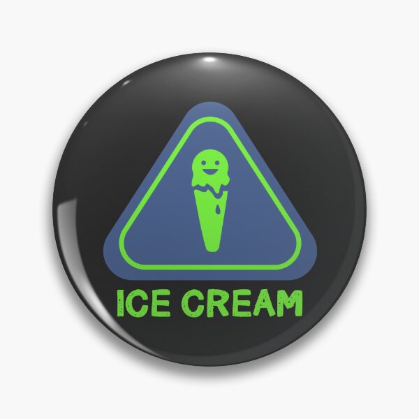 Item preview, Ice Cream Sign funny - blue green designed and sold by Rzera-.
