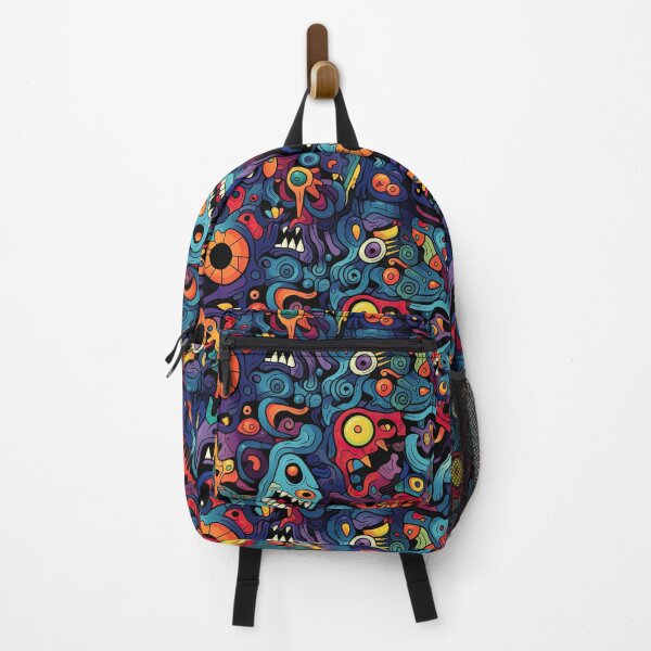 Item preview, Halloween psychedelic illustration designed and sold by sparrowski.