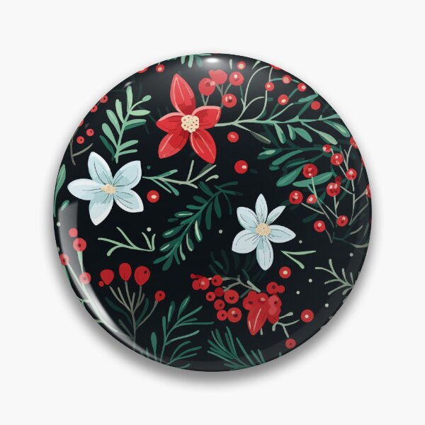 Artikelvorschau, Weihnachtsbeeren und Blüten entworfen und verkauft von Ellimade.