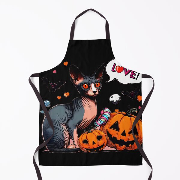 Item preview, Sphynx cat halloween t-shirt - Scary Meowween Love designed and sold by KKinvest.
