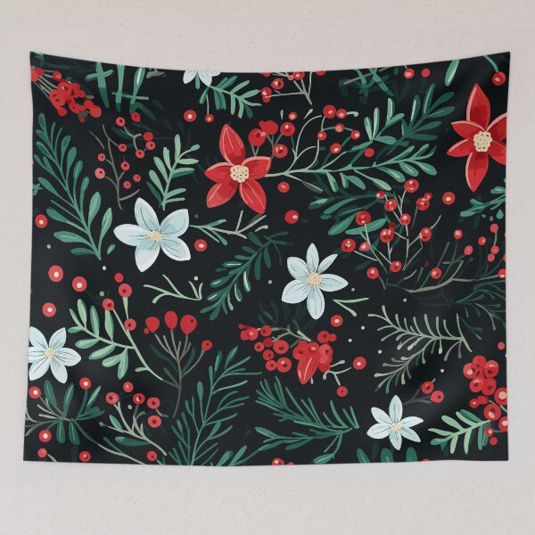 Item preview, Christmas Berries and blooms designed and sold by Ellimade.