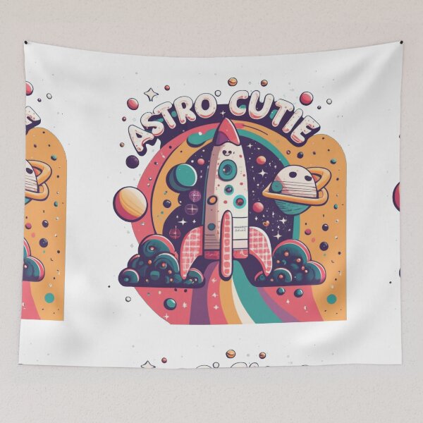 Aperçu de l'œuvre Astro Cutie créée et vendue par PintSizedPixel.