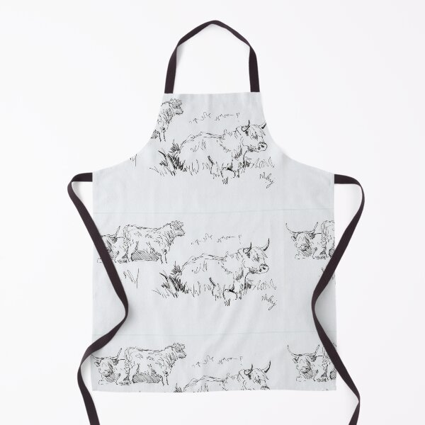 Item preview, Highland Cows Drawing designed and sold by MikeJory.