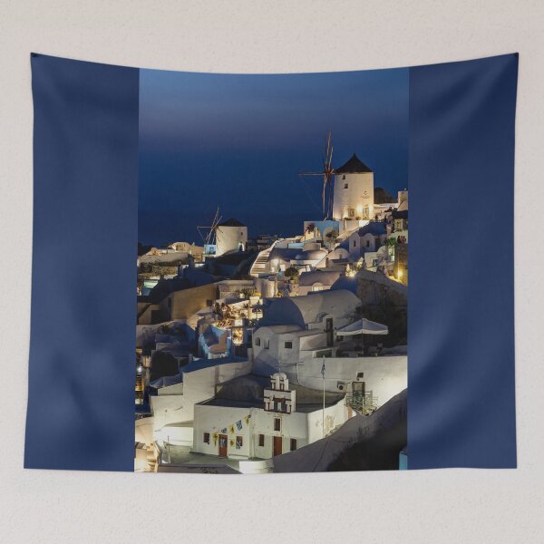 Item preview, Oia Santorini after Sunset 01 designed and sold by Weston  Westmoreland.