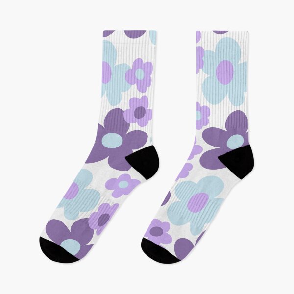 Item preview, Purple Lavender Blue Daisies Retro Dream #1 #retro #decor #art designed and sold by Anita's & Bella's Art.