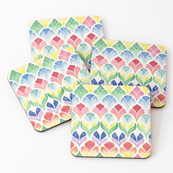 Item preview, Colorful leaf seamless pattern 03 designed and sold by Phumtanis66.