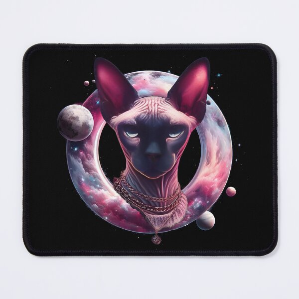 Item preview, Sphynx Galaxy Cat T-shirt - Space Pink Future Powerfull Energy Halloween designed and sold by KKinvest.