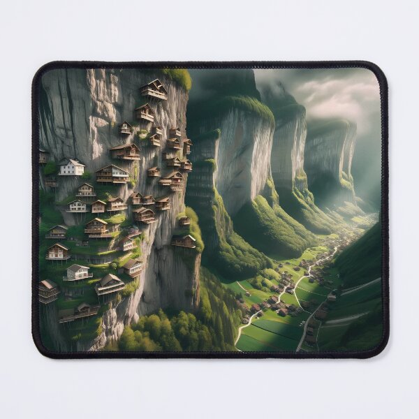 Item preview, Homes on the Cliff designed and sold by NeatSplash.