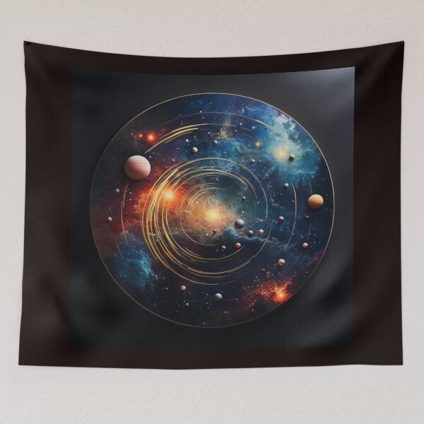 Item preview, "Galactic Horizon: The Universe Unfolds" designed and sold by ChamounVisual.