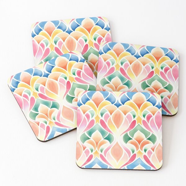 Item preview, Colorful leaf seamless pattern 04 designed and sold by Phumtanis66.