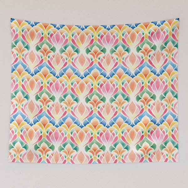 Item preview, Colorful leaf seamless pattern 04 designed and sold by Phumtanis66.
