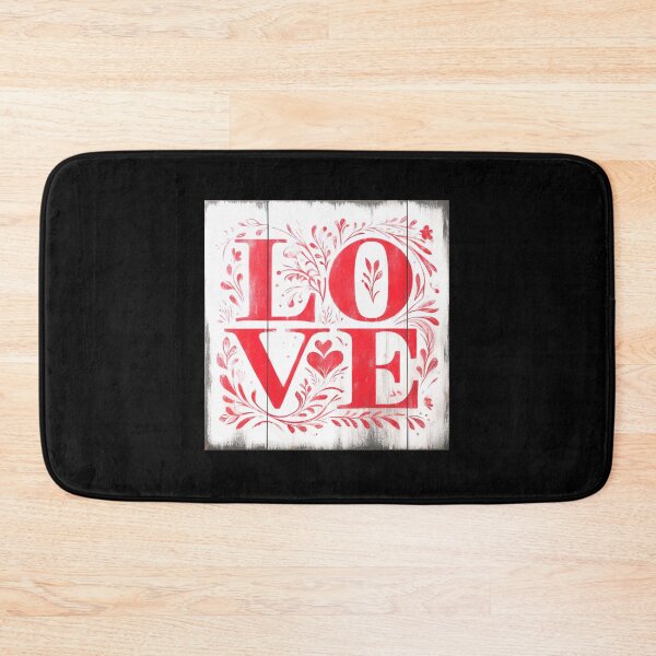 Item preview, LOVE text, beach house sign sticker designed and sold by carlarmes.