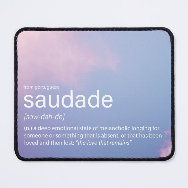 Item preview, Saudade definition designed and sold by EV Design.