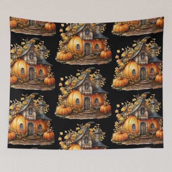 Item preview, Fairy pumpkin house designed and sold by Sunmoonlove.