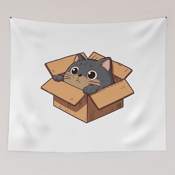 Item preview, Cat In A Box designed and sold by ElCrocodel.