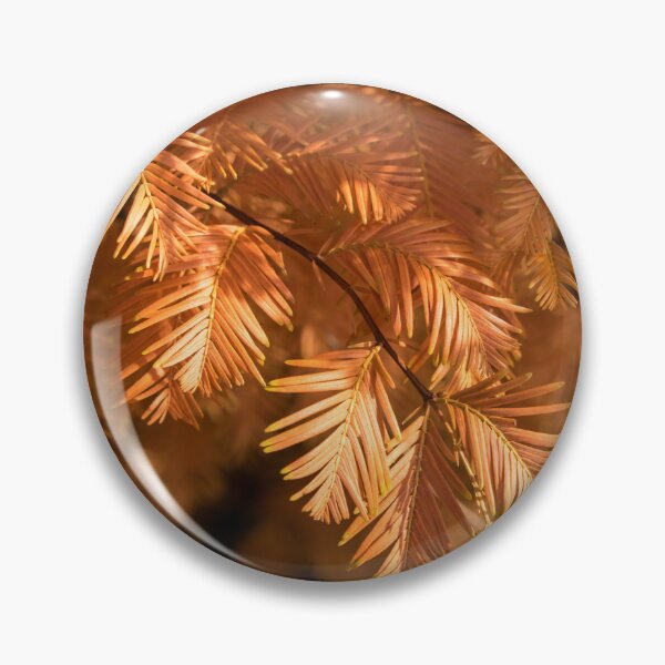 Item preview, Autumnal Tamarack Branches in Warm Orange designed and sold by Georgia Mizuleva.