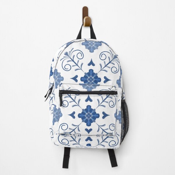 Item preview, Mediterranean Like Tile Design in French Blue designed and sold by OaktreeStudio.
