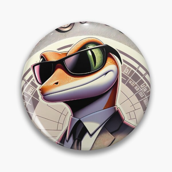 Item preview, Secret Agent Lizard designed and sold by NeatSplash.