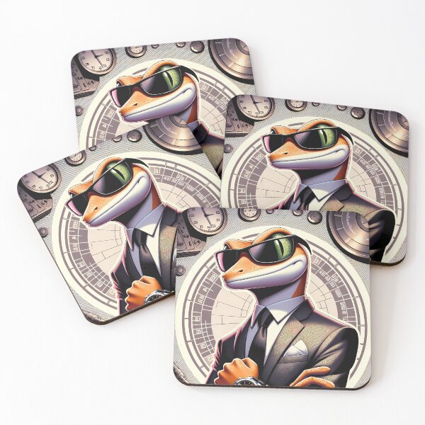 Item preview, Secret Agent Lizard designed and sold by NeatSplash.