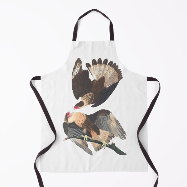 Item preview, Caracara Eagles Vintage Bird Chromolithograph by Audubon and Havell Birdwatching Gift designed and sold by ElegantTeaTime.