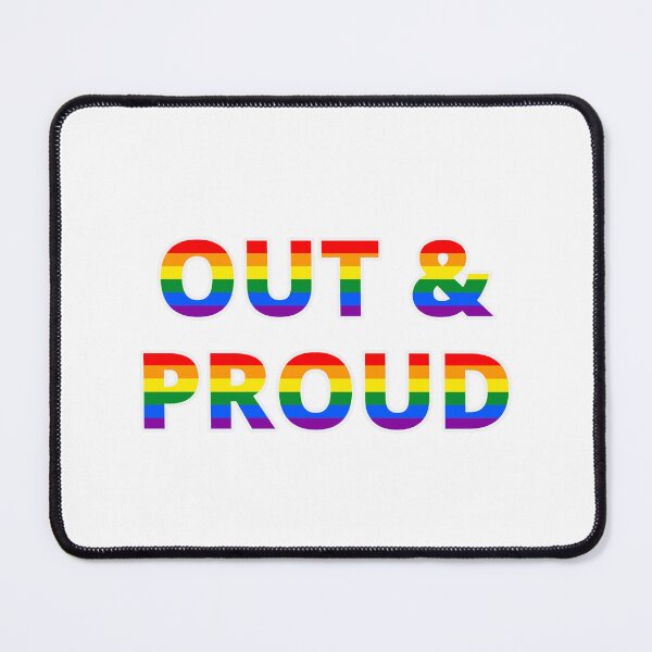 Item preview, Out And Proud designed and sold by Bunmigraphics .