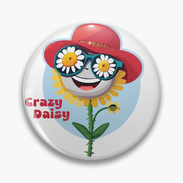 Item preview, Crazy Daisy in Sunglasses and Sunhat designed and sold by blueskiesforme.