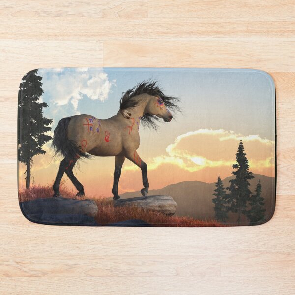Item preview, War Horse and Peaceful Dawn designed and sold by Daniel Eskridge.