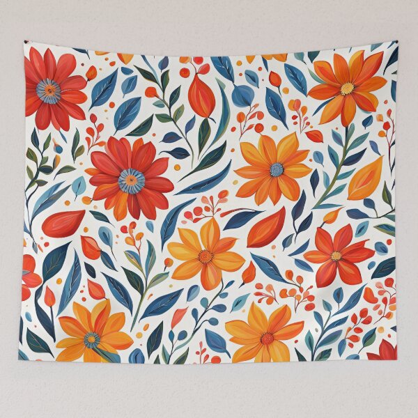 Item preview, Gouache Flowers Pattern. designed and sold by ARichArts.