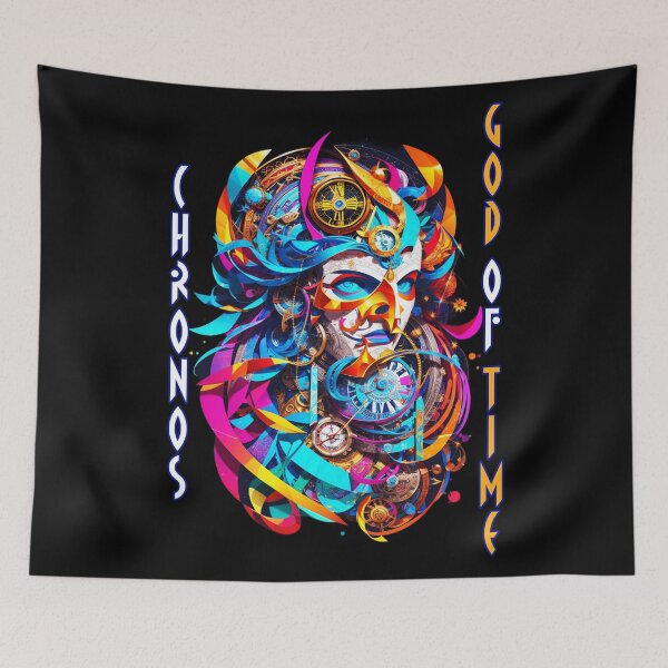 Item preview, Chronos Fierce Greek God of Time from Olympus designed and sold by Ridiculam Toga.