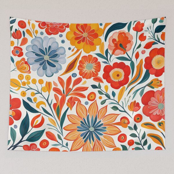 Item preview, Gouache Flowers Pattern. designed and sold by ARichArts.
