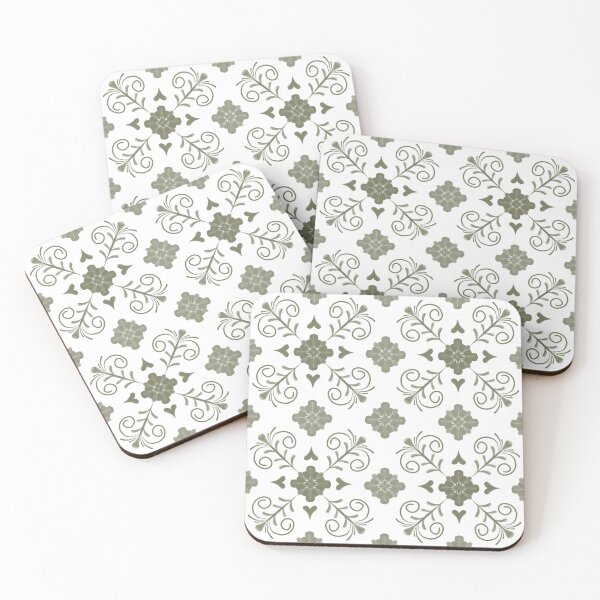Item preview, Mediterranean Like Tile Design in Olive designed and sold by OaktreeStudio.
