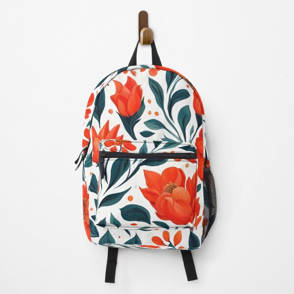 Item preview, Gouache Red Flowers Pattern. designed and sold by ARichArts.