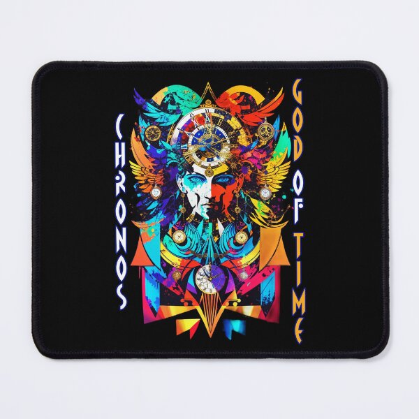 Item preview, Chronos Greek Father of Time - Psychedelic  designed and sold by Ridiculam Toga.