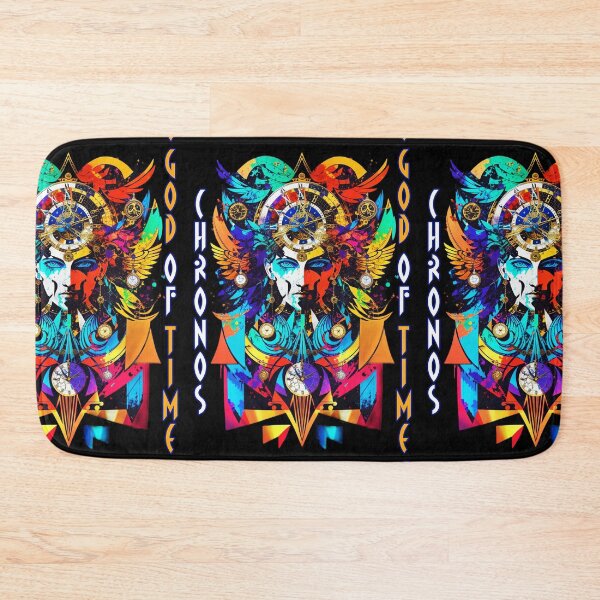 Item preview, Chronos Greek Father of Time - Psychedelic  designed and sold by Ridiculam Toga.