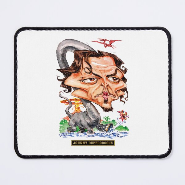 Item preview, JOHNNY DEPPLODOOUS - Another Great Illustration from Paul Cemmick's MOVIESTAR MUTATIONS by DAVID RICHARDSON designed and sold by TIGERDAVER.