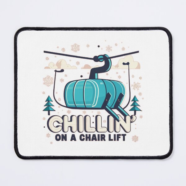 Item preview, chillin on a chair lift designed and sold by PintSizedPixel.