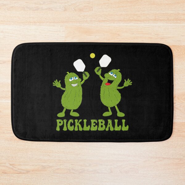 Item preview, Funny Pickles Playing Pickleball  designed and sold by HotHibiscus.
