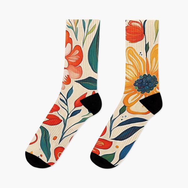 Item preview, Gouache Flowers Pattern. designed and sold by ARichArts.