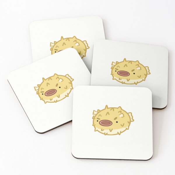 Item preview, Angry pufferfish - white designed and sold by FlowMinnow.