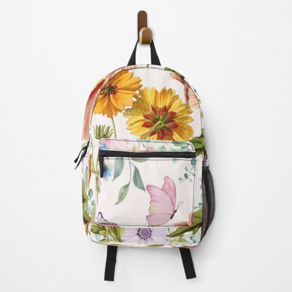 Item preview, Flowers with Butterfly Art designed and sold by Karki's Studio.