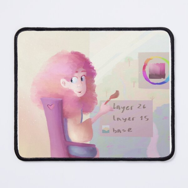 Item preview, Digital Illustration of an Artist from the Future designed and sold by FGHNiki.