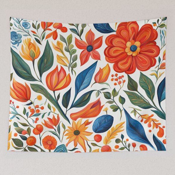 Item preview, Gouache Flowers Pattern. designed and sold by ARichArts.