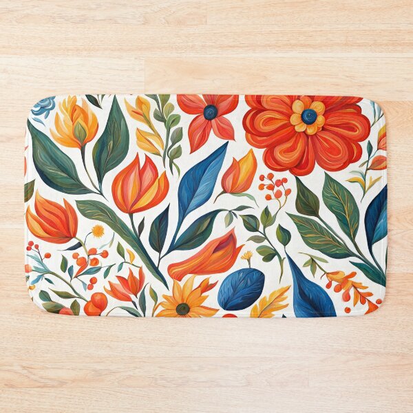 Item preview, Gouache Flowers Pattern. designed and sold by ARichArts.