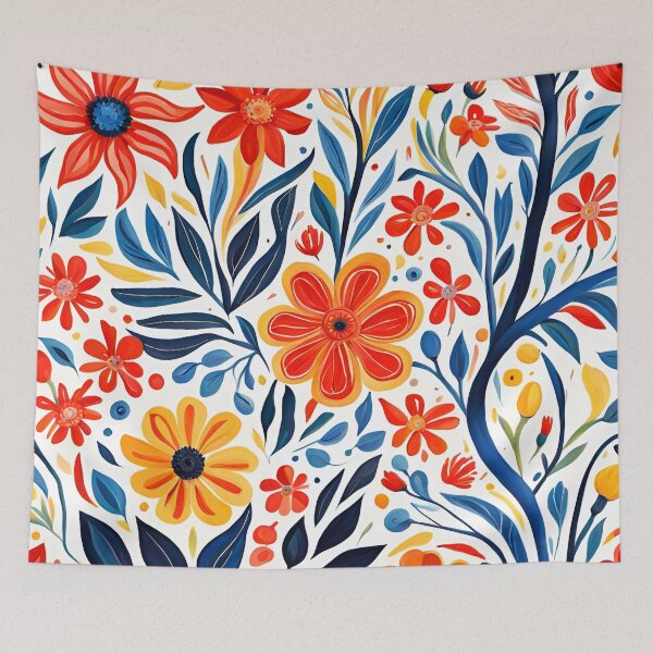 Item preview, Gouache Flowers Pattern. designed and sold by ARichArts.