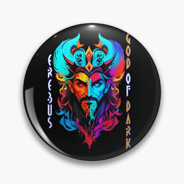 Item preview, Erebus Fierce Greek God of Darkness from Olympus designed and sold by Ridiculam Toga.