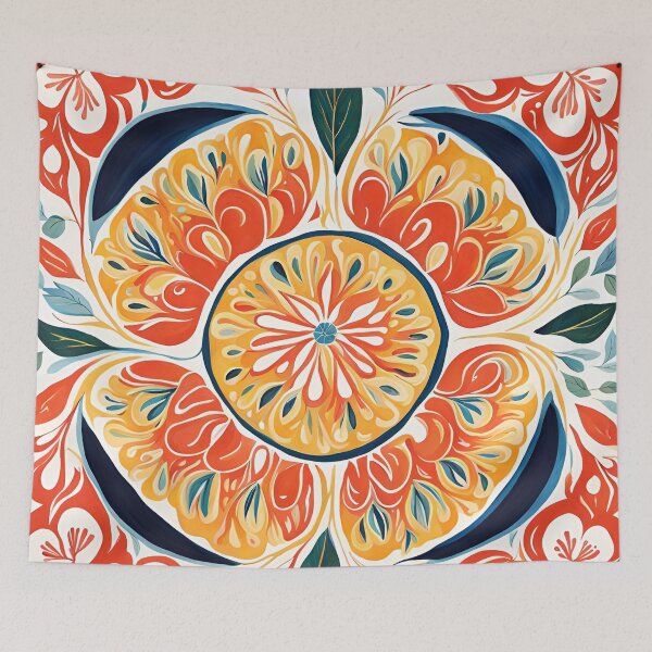 Item preview, Gouache Flower Fruit Pattern. designed and sold by ARichArts.